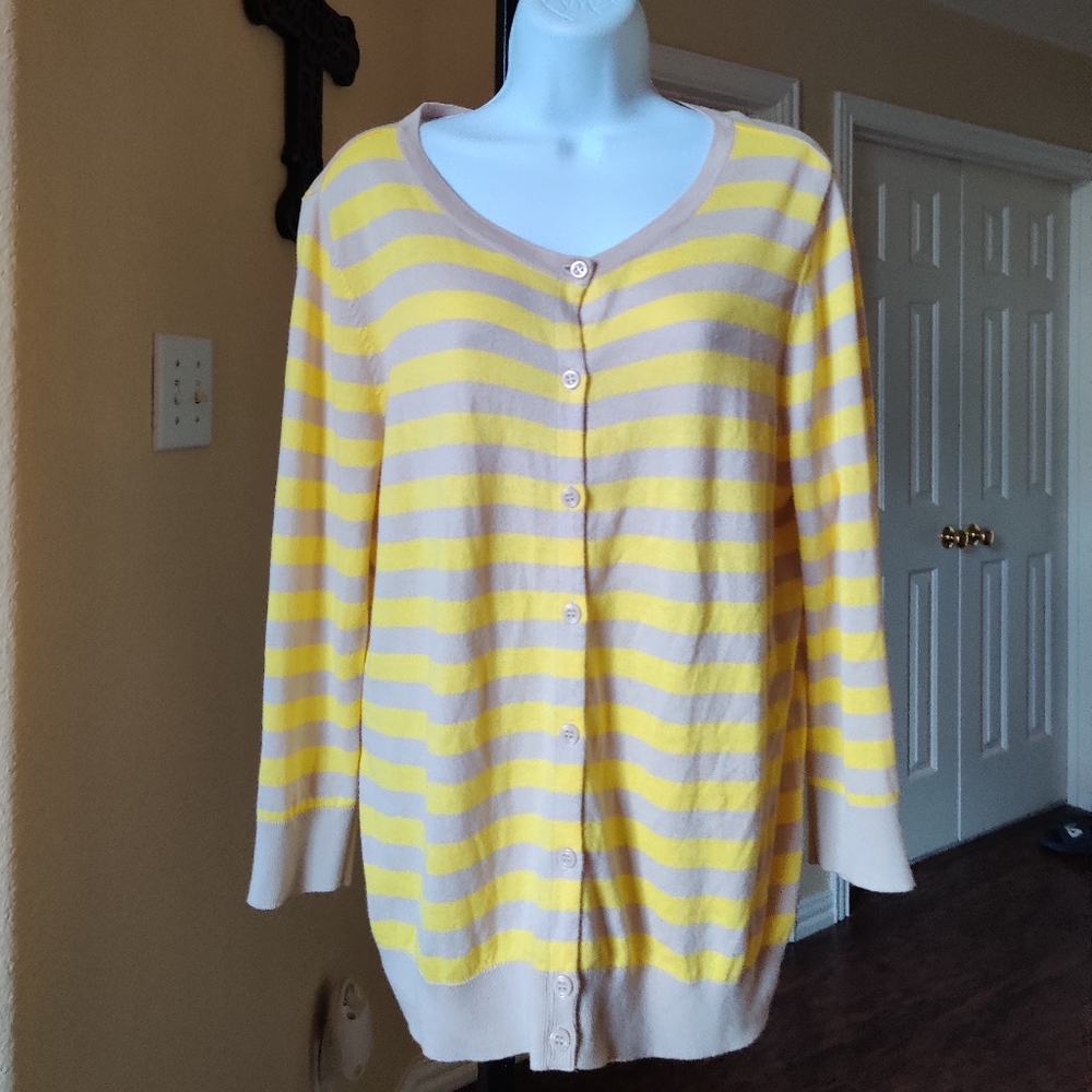 1901 Striped Cardigan